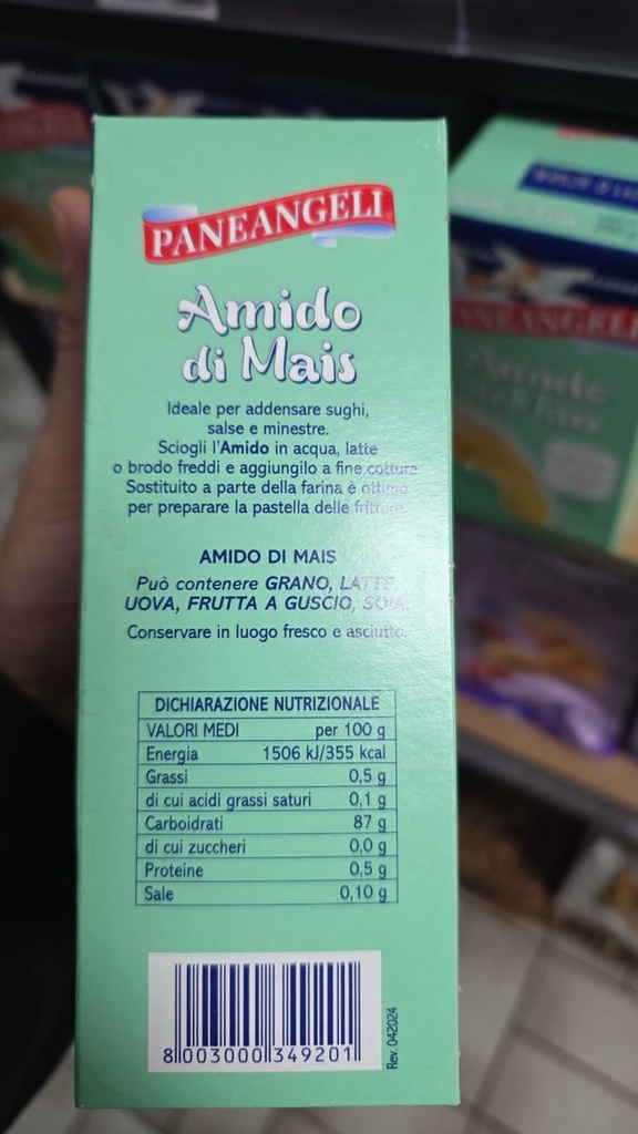 Amido di Mais Paneangeli – Verpackung 6