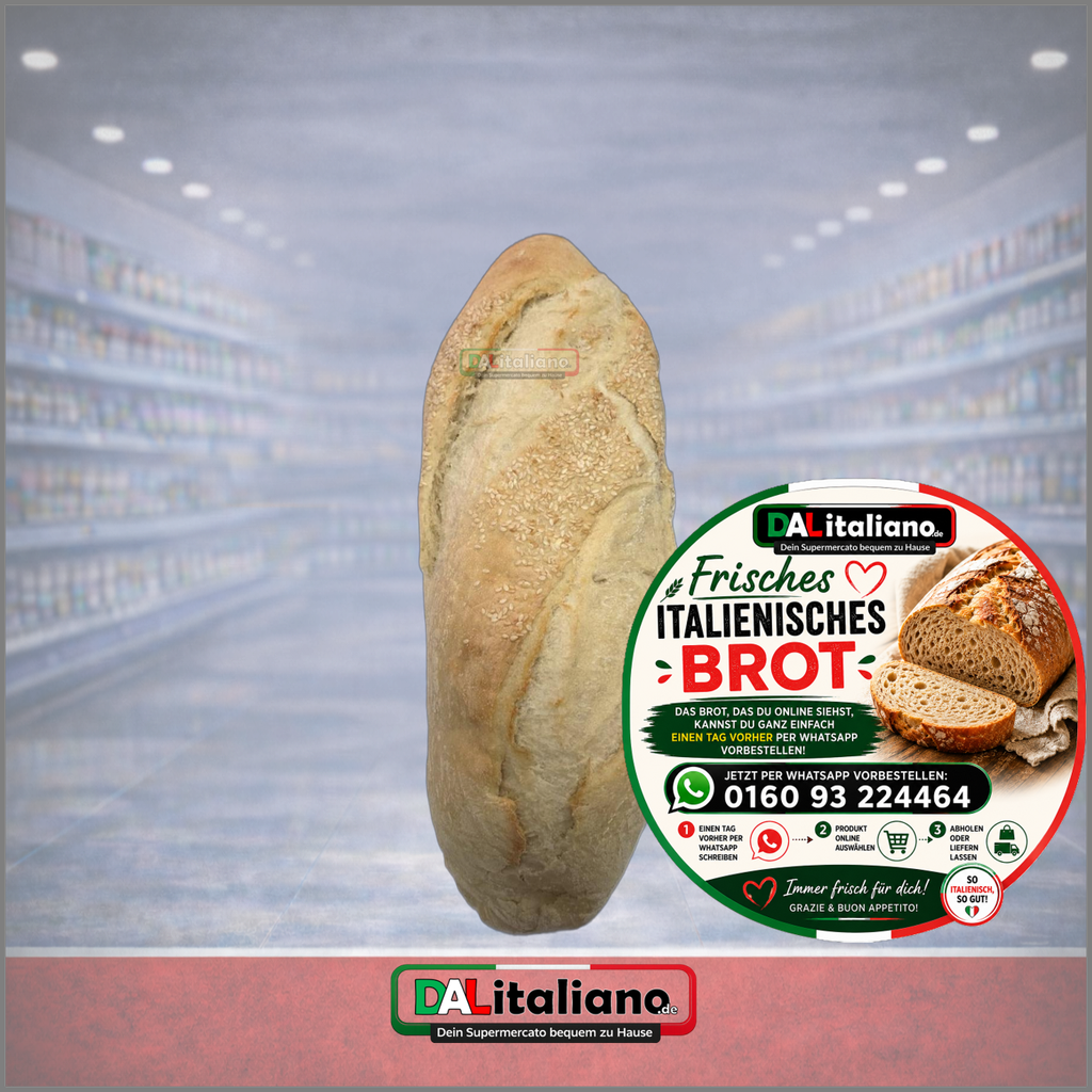 Pugliesisches - Brot - Italienische Bäckeria - 500 g