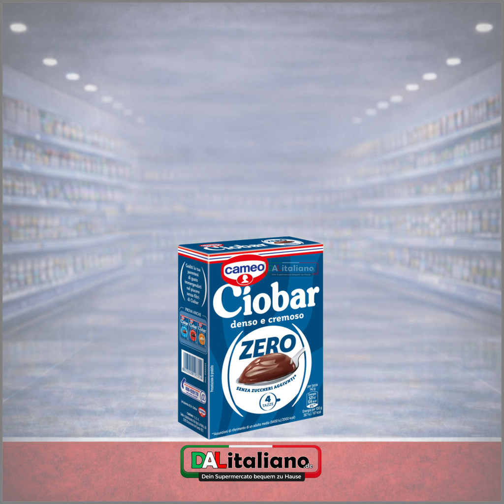 Ciobar Cioccolato Zero - Cameo - 76g