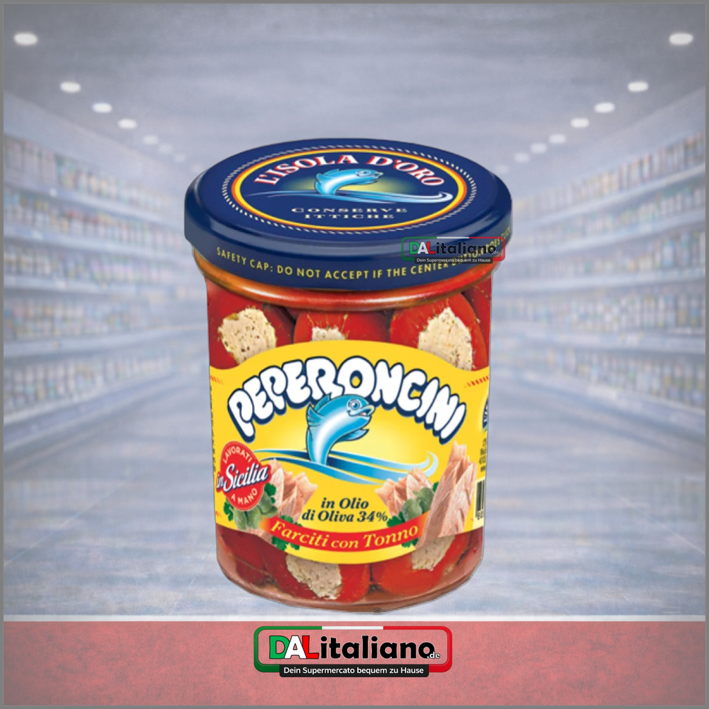 [GIO-003] Peperoncini - Tonno - Giovagnini - 700g