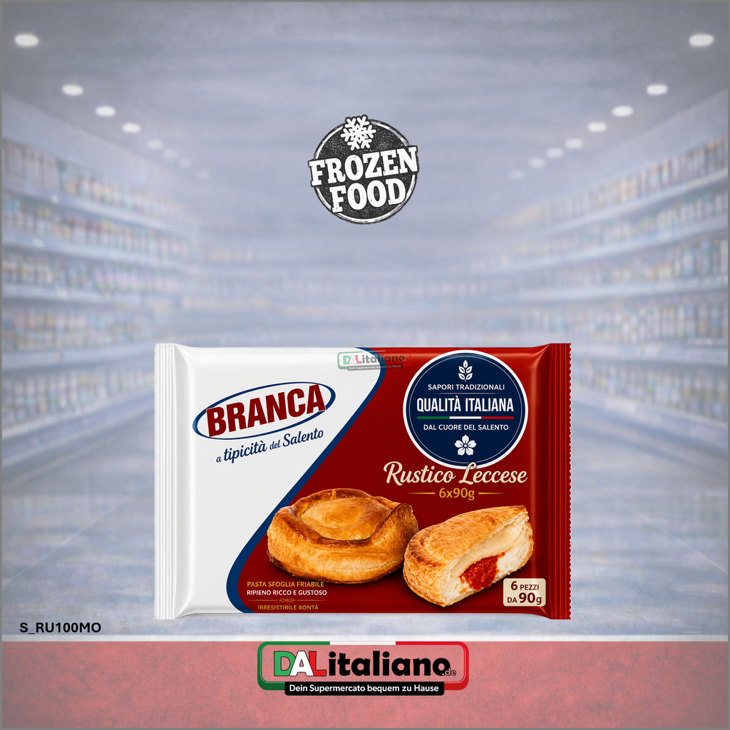 Rustico Leccese - Mozzarella - Brancagel - 6x90g