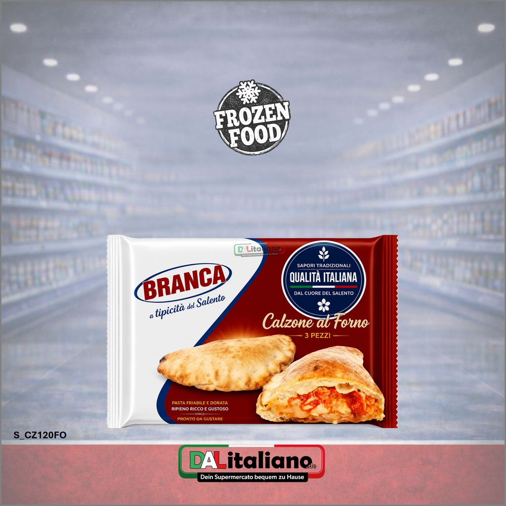[0119] Calzone Margherita - Forno - Branca Gel - 3 × 120 g