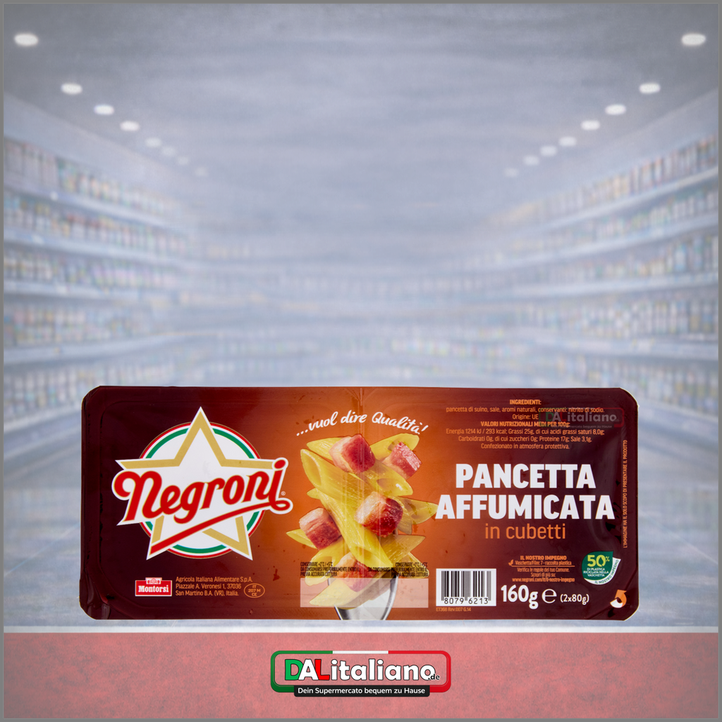 Pancetta Affumicata - Cube - Negroni 160g