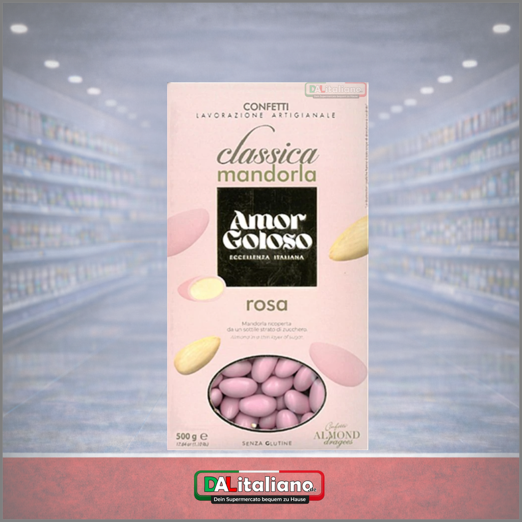 [AMO-003] Confetti Mandorle - Rosa - Amor Goloso - 500g