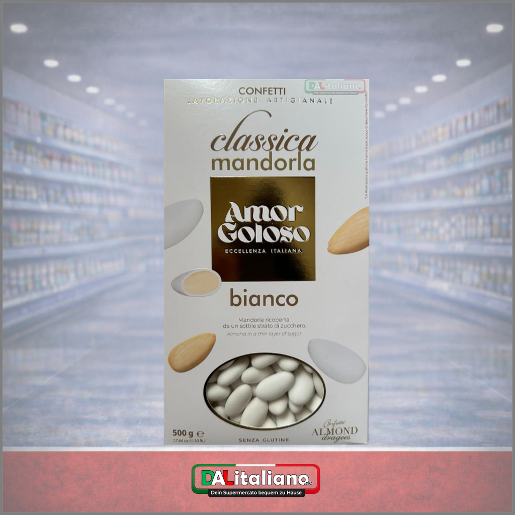 Confetti Mandorle - Bianco - Amor Goloso - 500g