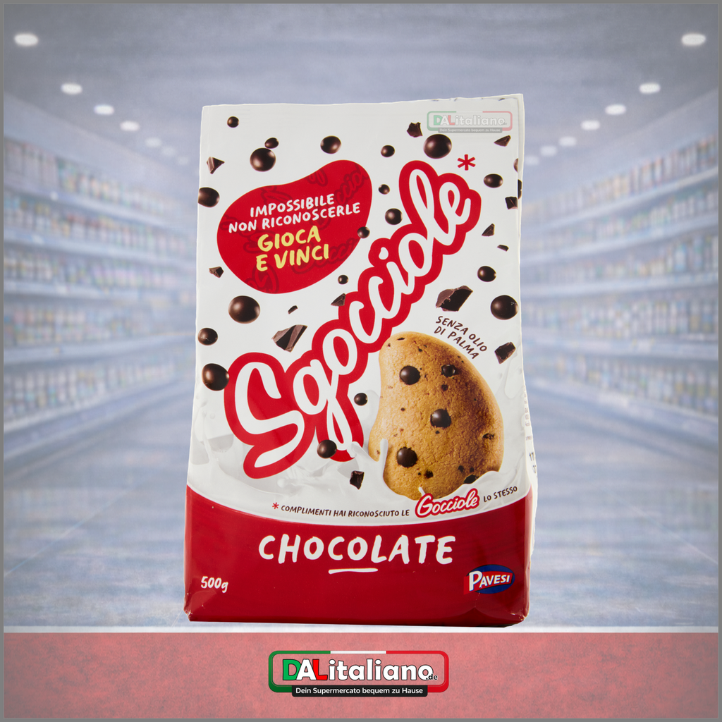 Gocciole - Chocolate - Pavesi - 500g