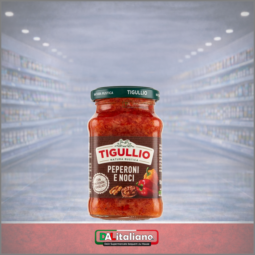 [TIG-001] Salsa - Peperoni e Noci - Tigullio - 185g