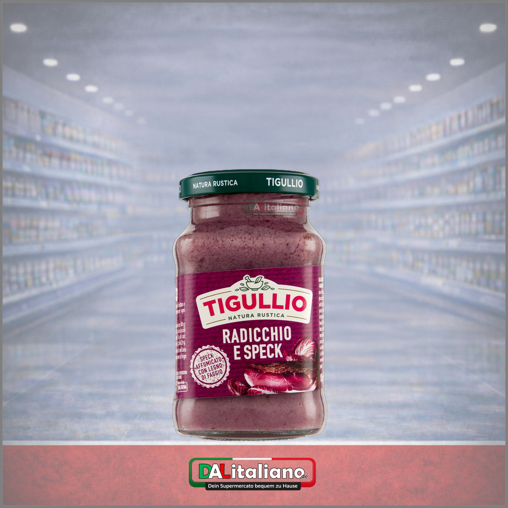 Salsa Radicchio e Speck - Tigullio - 185g