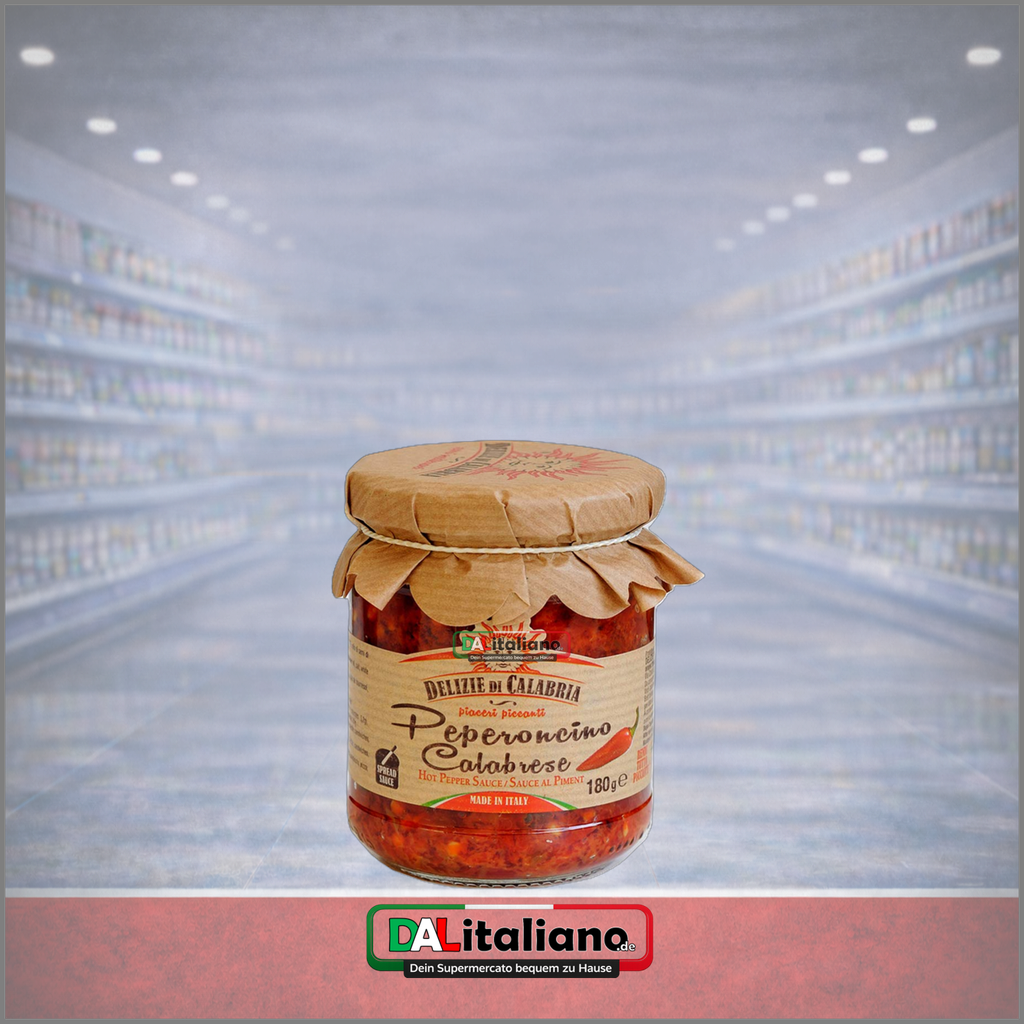 Peperoncino - im glas - Delizie Calabria - 180g