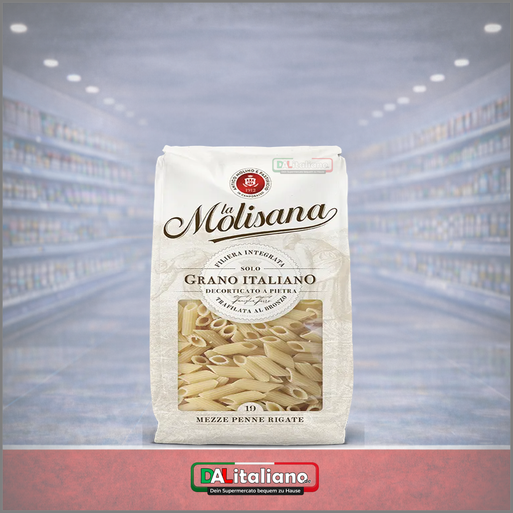 Mezze Penne Rigate - Nr.19 - La Molisana - 500g