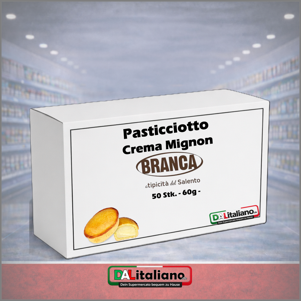 Pasticciotto Crema Mignon - Branca Gel - 50 Stk.