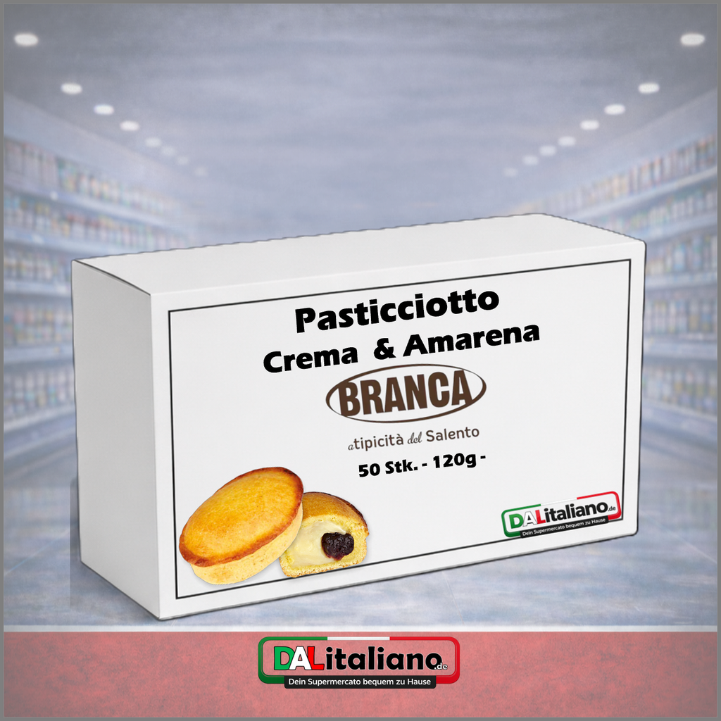Pasticciotto - Crema & Amarena - Brancagel - 50Stk.