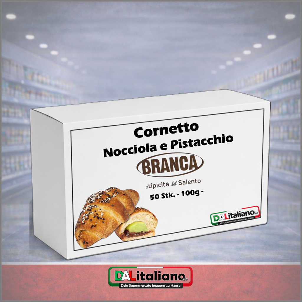Cornetto Nocciola & Pistacchio - Branca Gel - 50pz