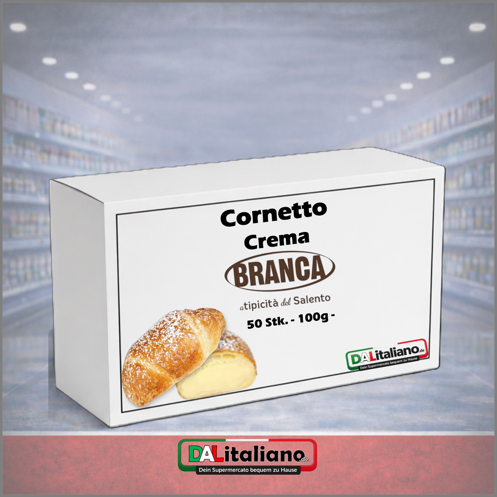 Cornetto Salentino- Crema - Branca Gel - 50 Stk.