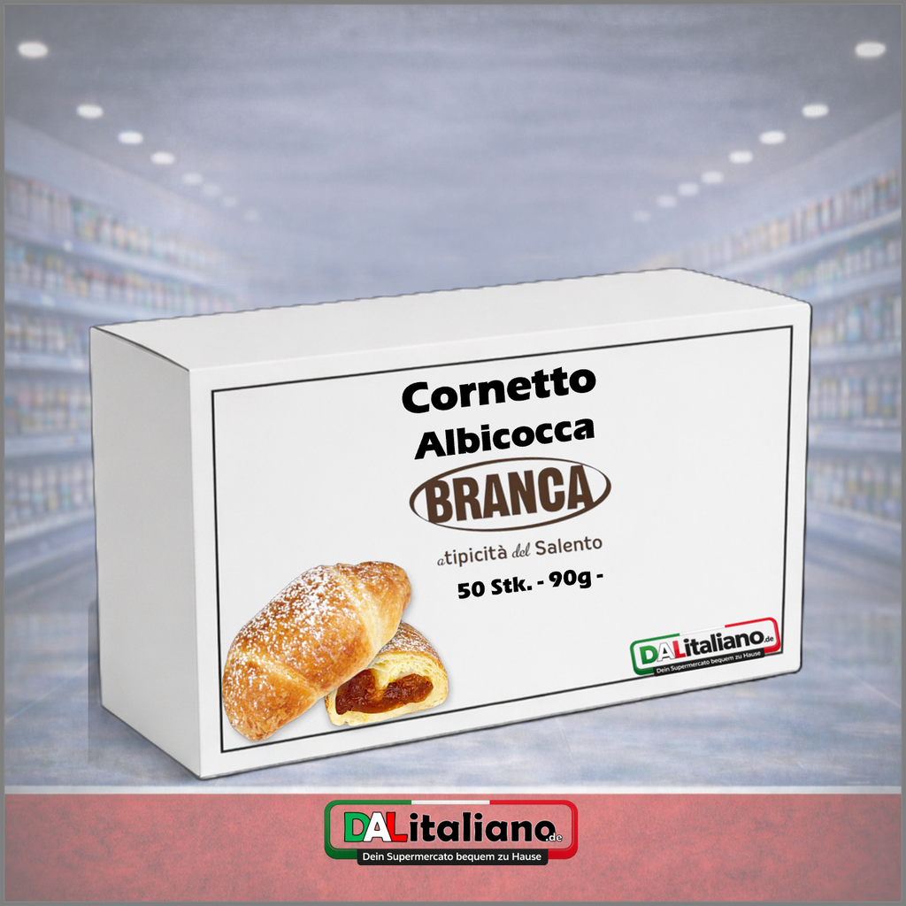 Cornetto Salentino - Albicocca - Branca Gel - 50 Stk.