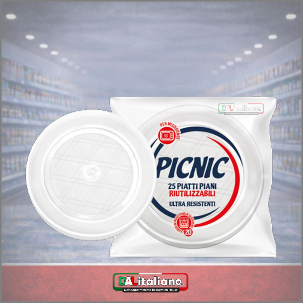 Piatti Piani - Picnic - 25 Stk