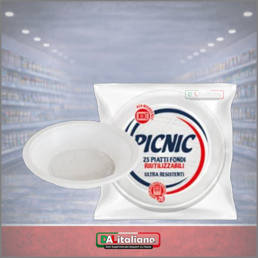 Piatti Fondi - Picnic - 25Stk.