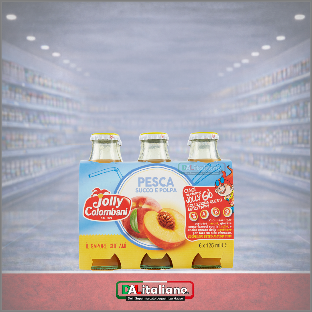 [JOL-004] Succo di Frutta - Pesca - Jolly - 6x125ml