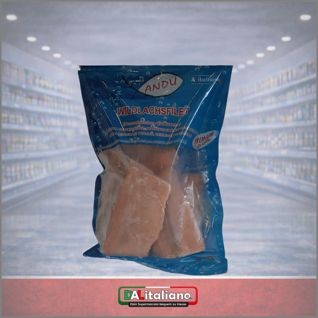 Wildlachs Filet 130 / 170g - Anduronda - 1 Kg