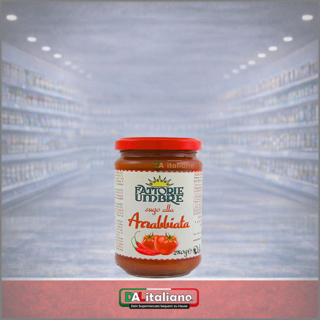 Sugo Pronto - all`Arrabbiata - Fattorie Umbre - 280g