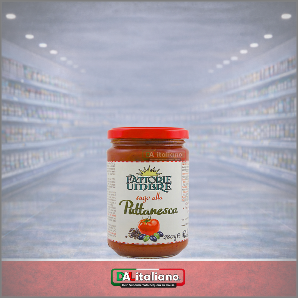 Sugo Pronto - alla Puttanesca - Fattorie Umbre - 280g
