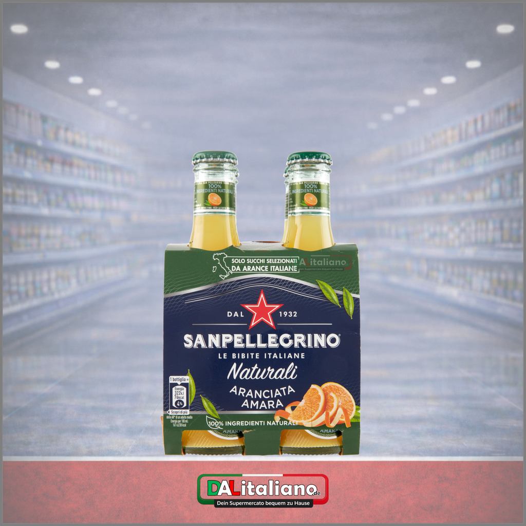Aranciata Amara - San Pellegrino - 4x0,2l