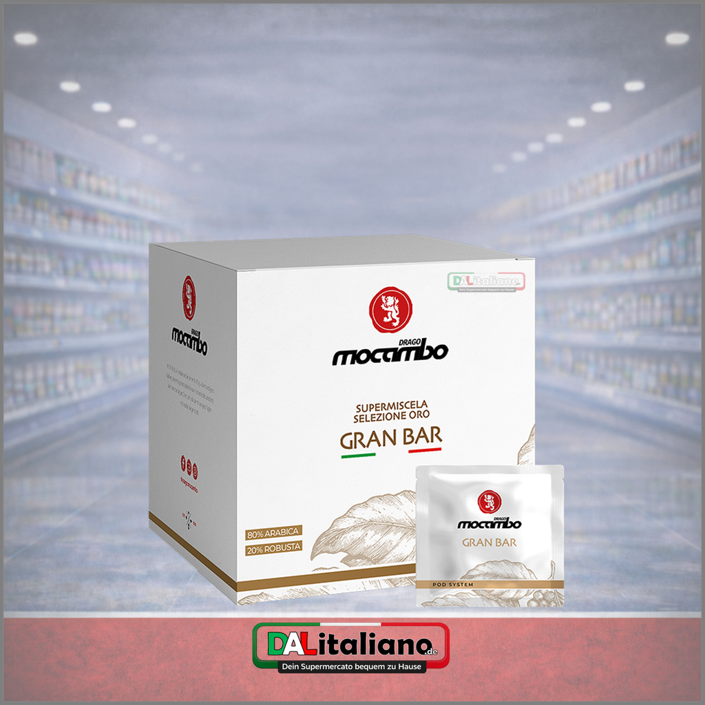 Espresso Pads - Gran Bar - Mocambo - 144 Stk.