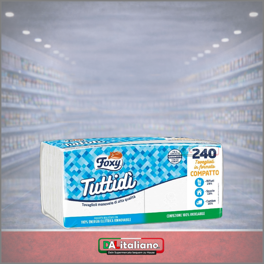 Servietten 33x33 - Tutto di Maxi - Foxy - 1-lagig