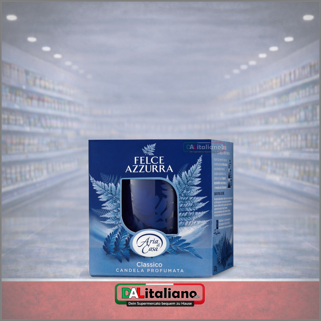 Duftkerze - Classico - Felce Azzurra - 120g