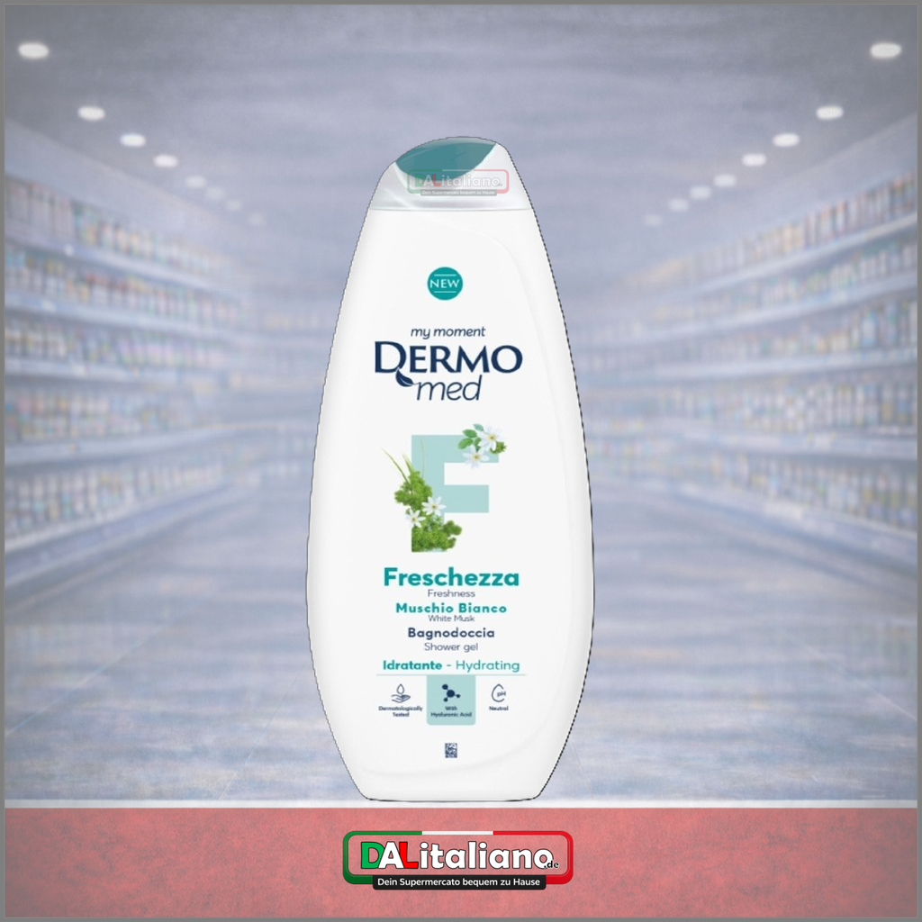 Duschgel - Muschio Bianco - Dermomed - 650ml