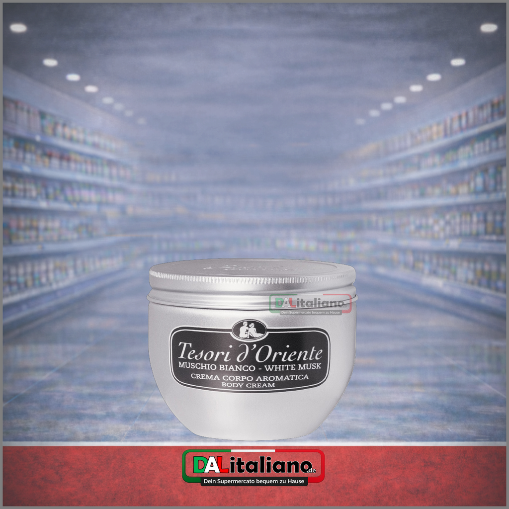 Crema Muschio Bianco - Tesori d'Oriente - 300ml