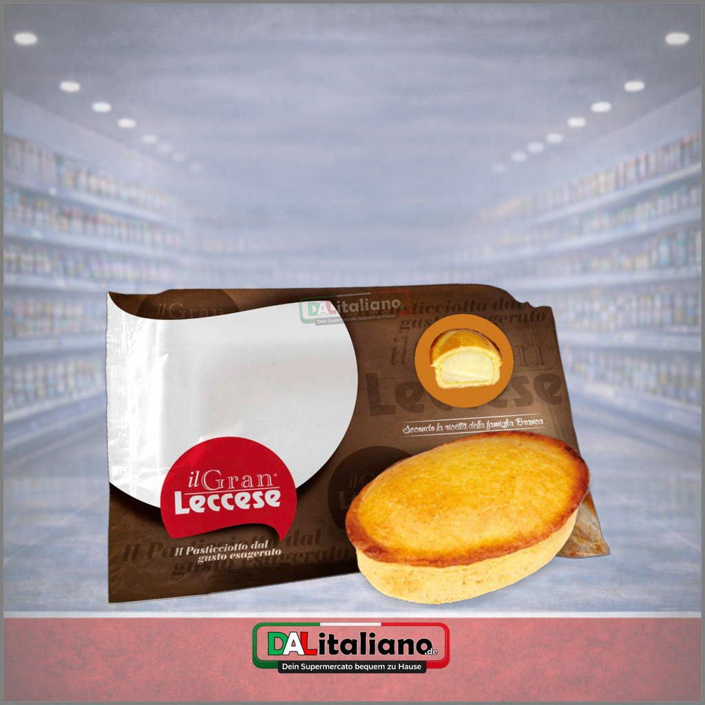 Pasticciotto Crema - Branca Gel - 4x120g