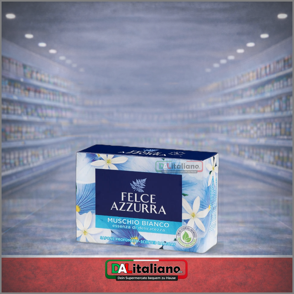 [FEL-082] Seife - Muschio Bianco - Felce Azzurra - 100g