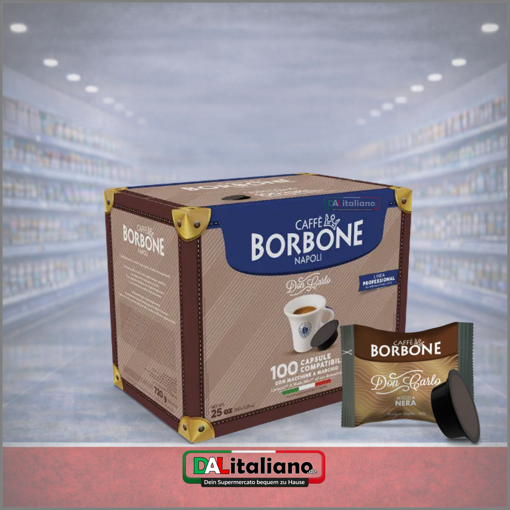 [4002] Caffè Capsule Nera - Borbone - 100 Stück