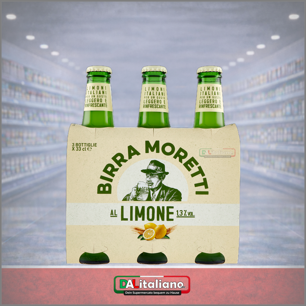 Birra - Limone - Moretti - 3x33cl