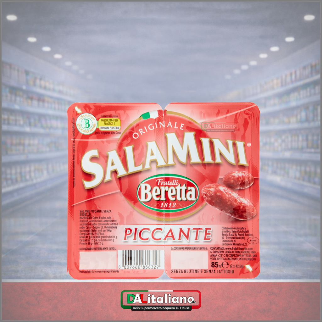 Salamini - Piccante - Fratelli Beretta - 85g