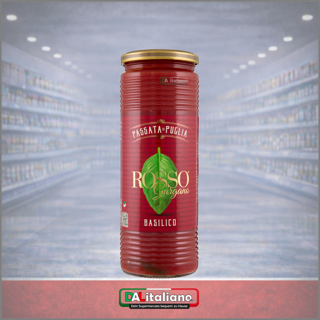 Passata con Basilico - Rosso Gargano - 690g