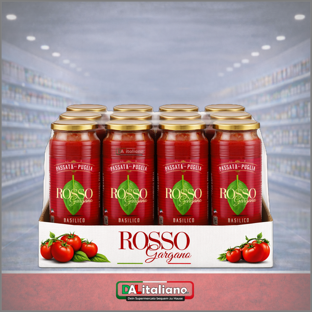 Passata - Basilico - Rossogargano - 12x690g
