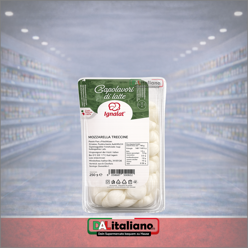 Mozzarella - Treccine - Gisella's Bottega - 250g