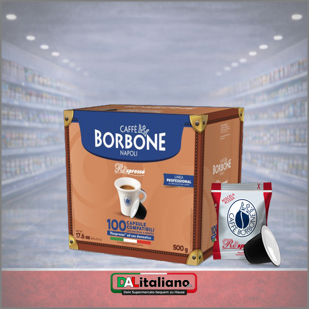 Espresso Kapseln - Respresso Rosso - Borbone - 100stk.