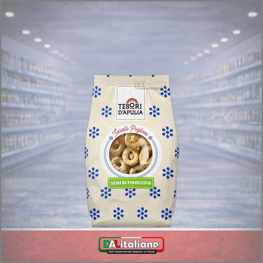 Taralli Finocchio - T. d'Apulia - 400g
