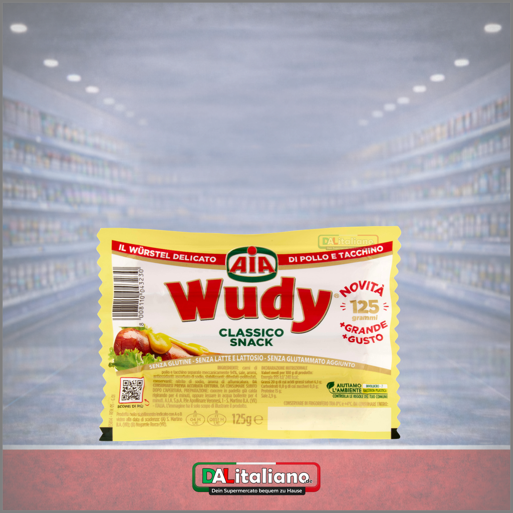 Würstchen Wudy - Classico Snack - AIA - 125g