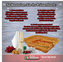 Präsentkorb 49x32 cm mit Verp. Ma
