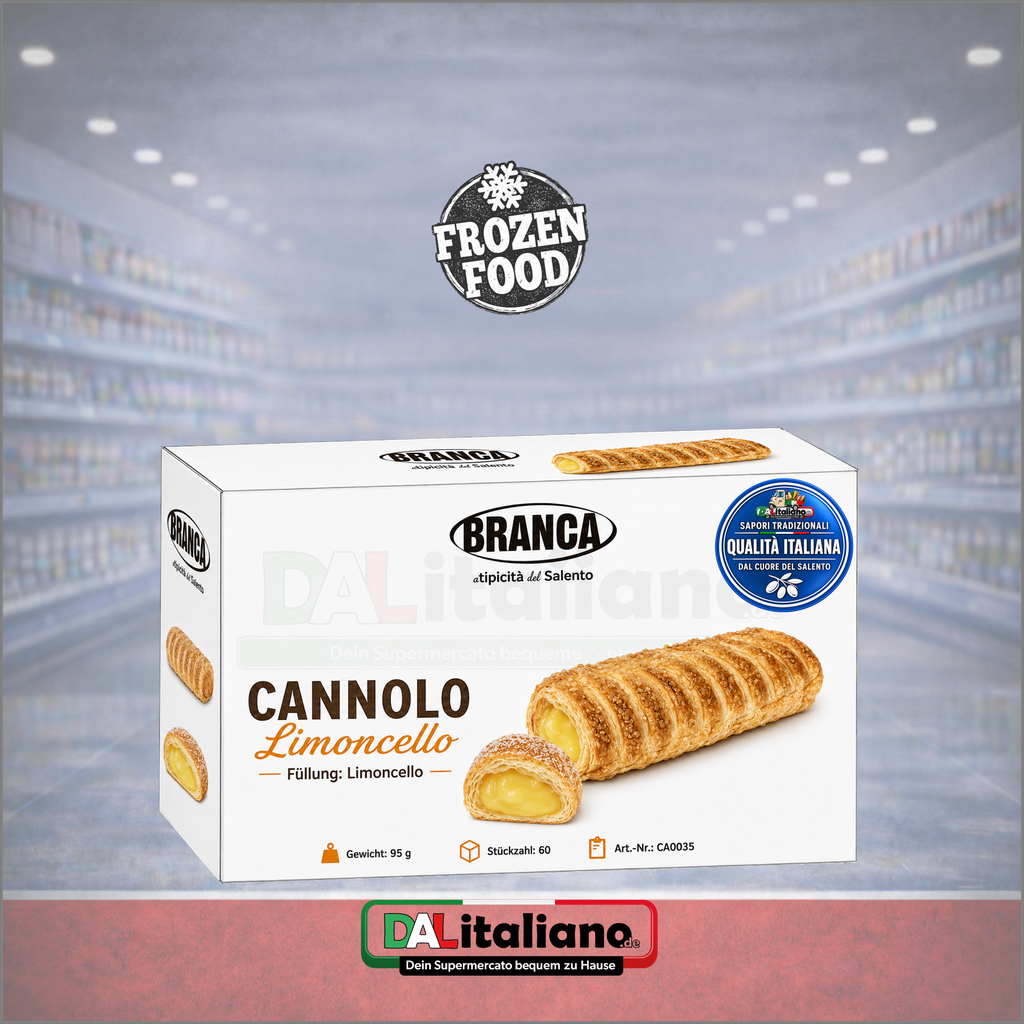 Cannolo - Limoncello - Branca Gel - 60Stk.