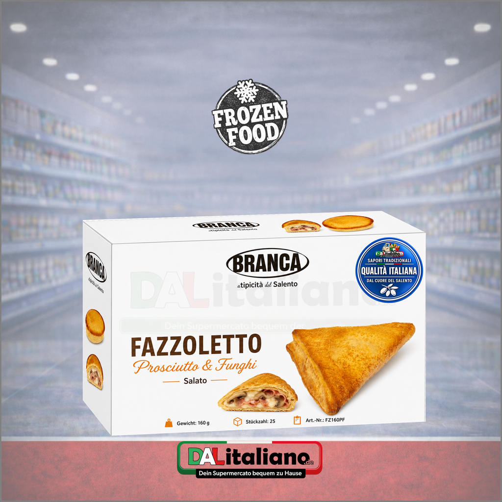 Fazzoletto - Prosciutto & Funghi - Branca Gel - 25Stk.