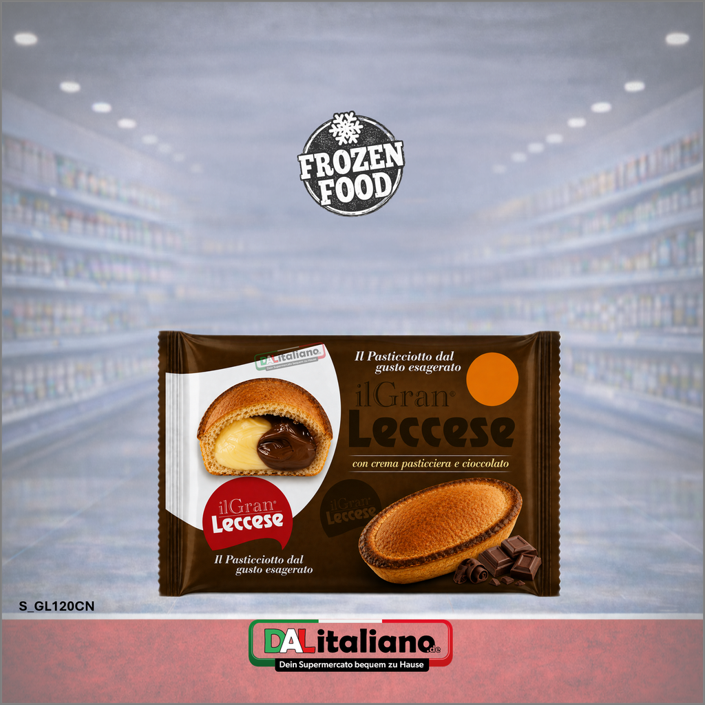 Pasticciotto - Crema & Nocciola - Branca Gel - 4x120g