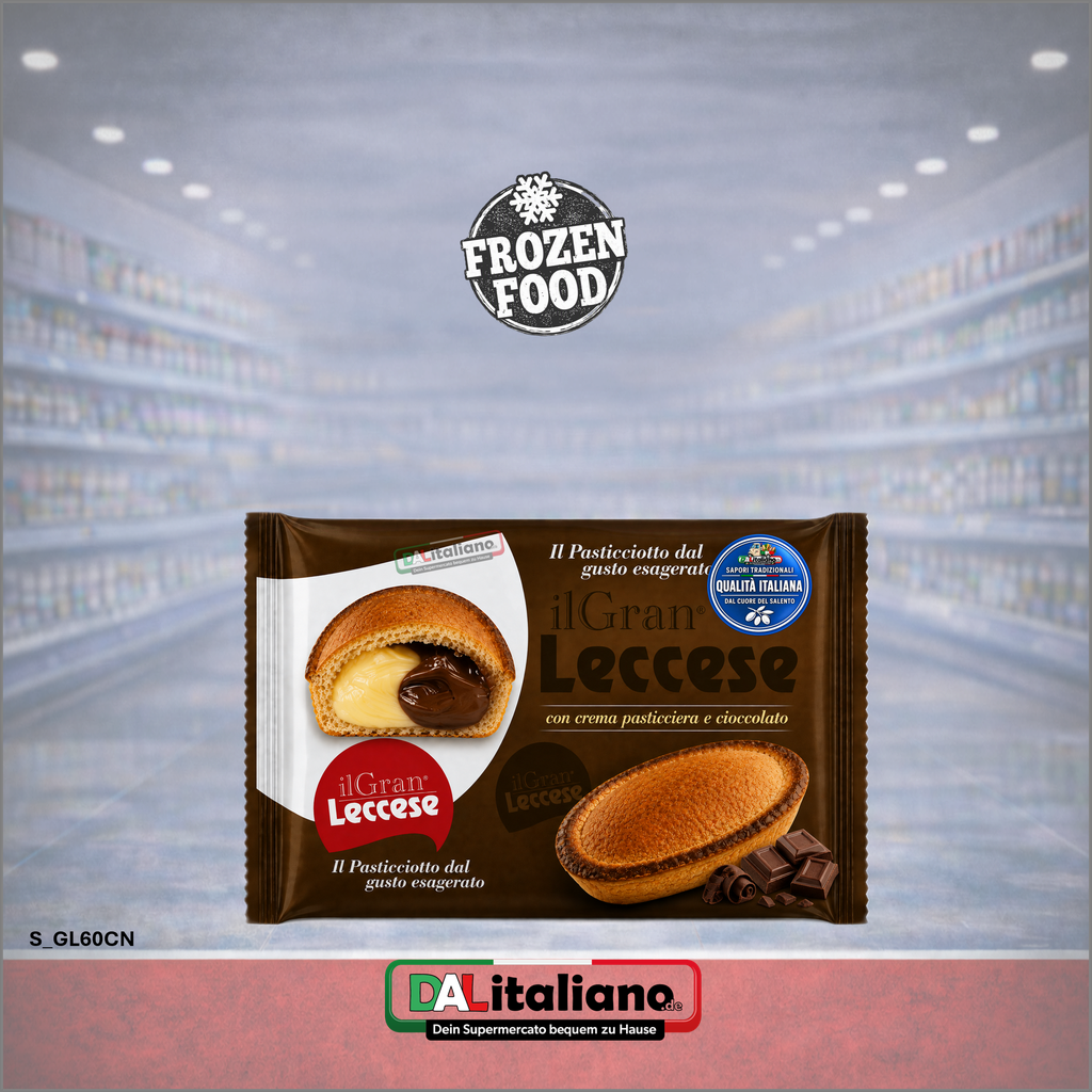 [0202] Pasticciotto Mignon - Crema & Nocciola - Branca Gel - 8 × 60 g