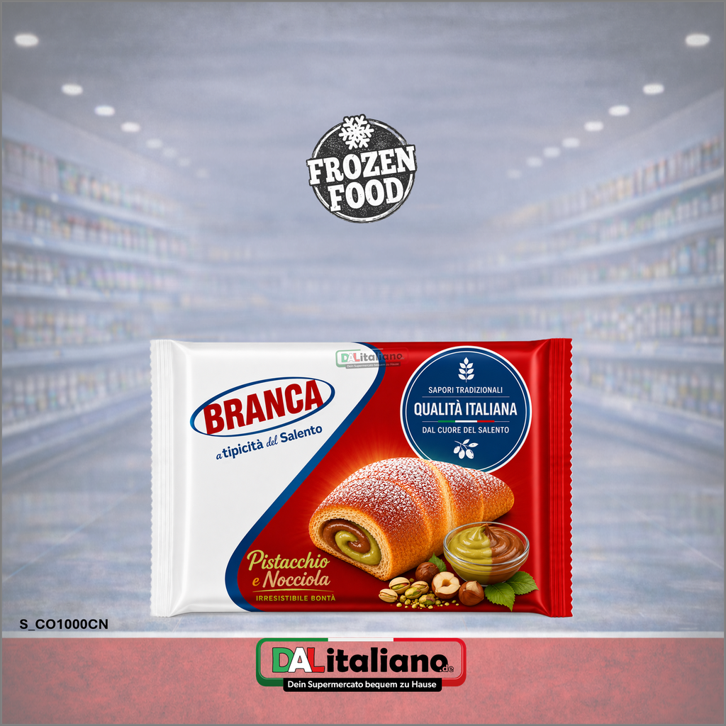 Cornetto Salentino - Crema & Nocciola - Branca Gel - 6x100g