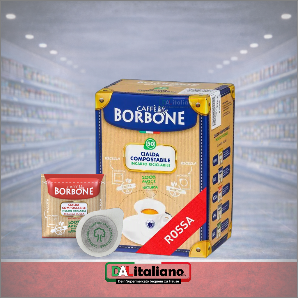Espresso Pads - Rosso - Borbone - 150stk.