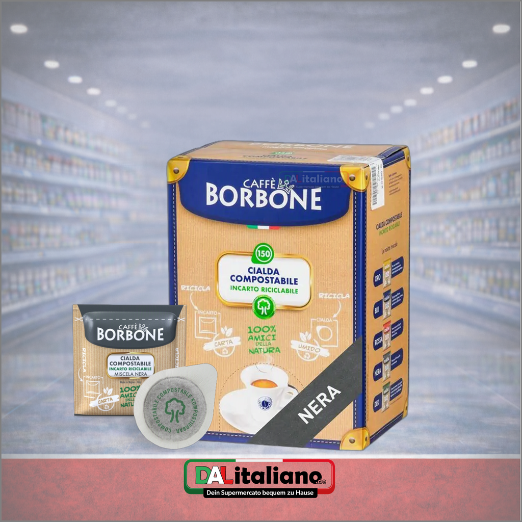 Espresso Pads - Nero - Borbone - 150stk.
